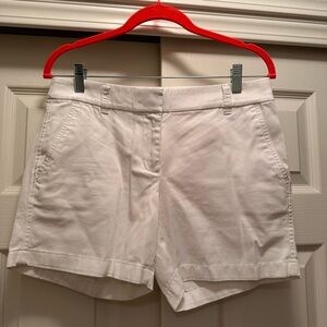 J. Crew White Women's Bermudas